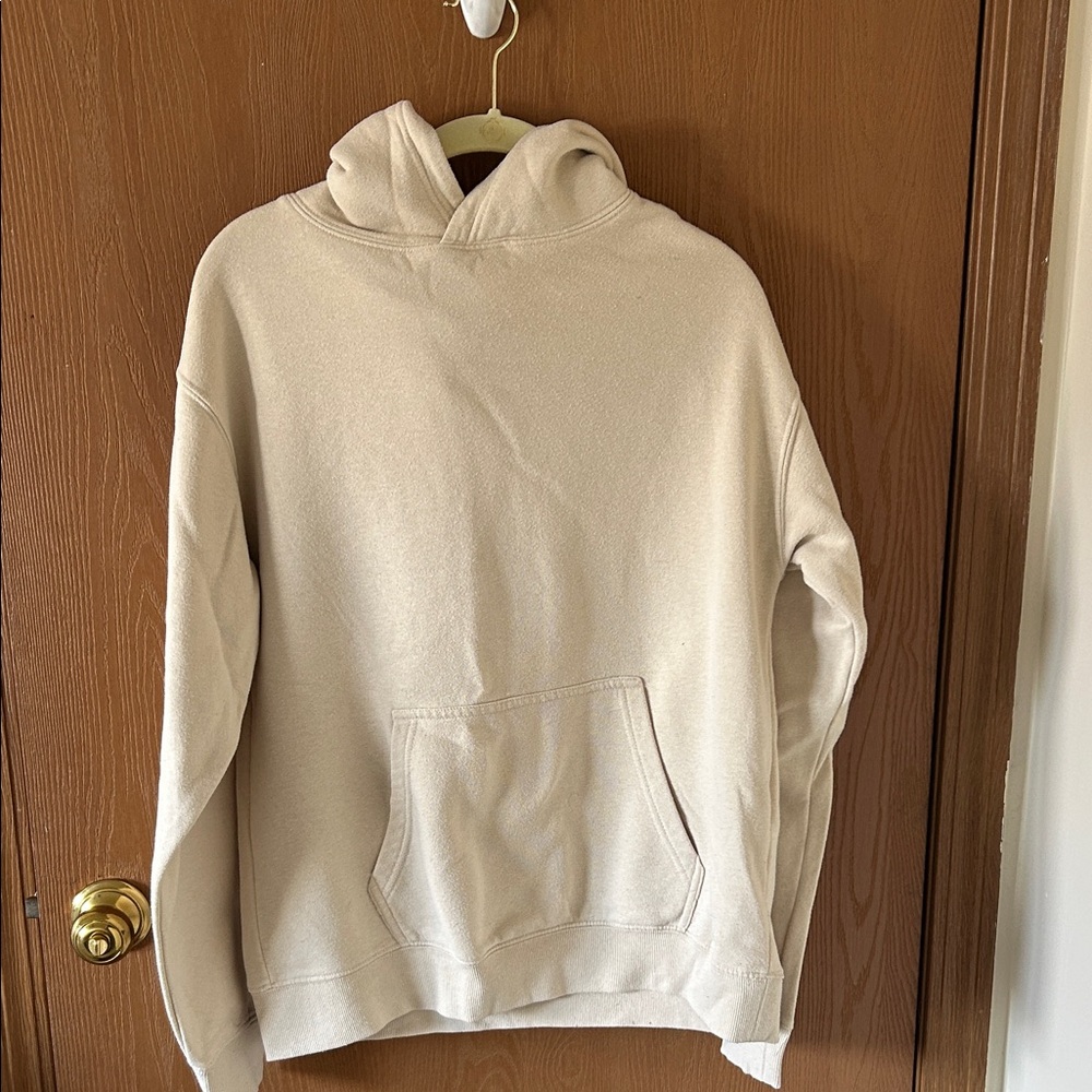Cream Hoodie